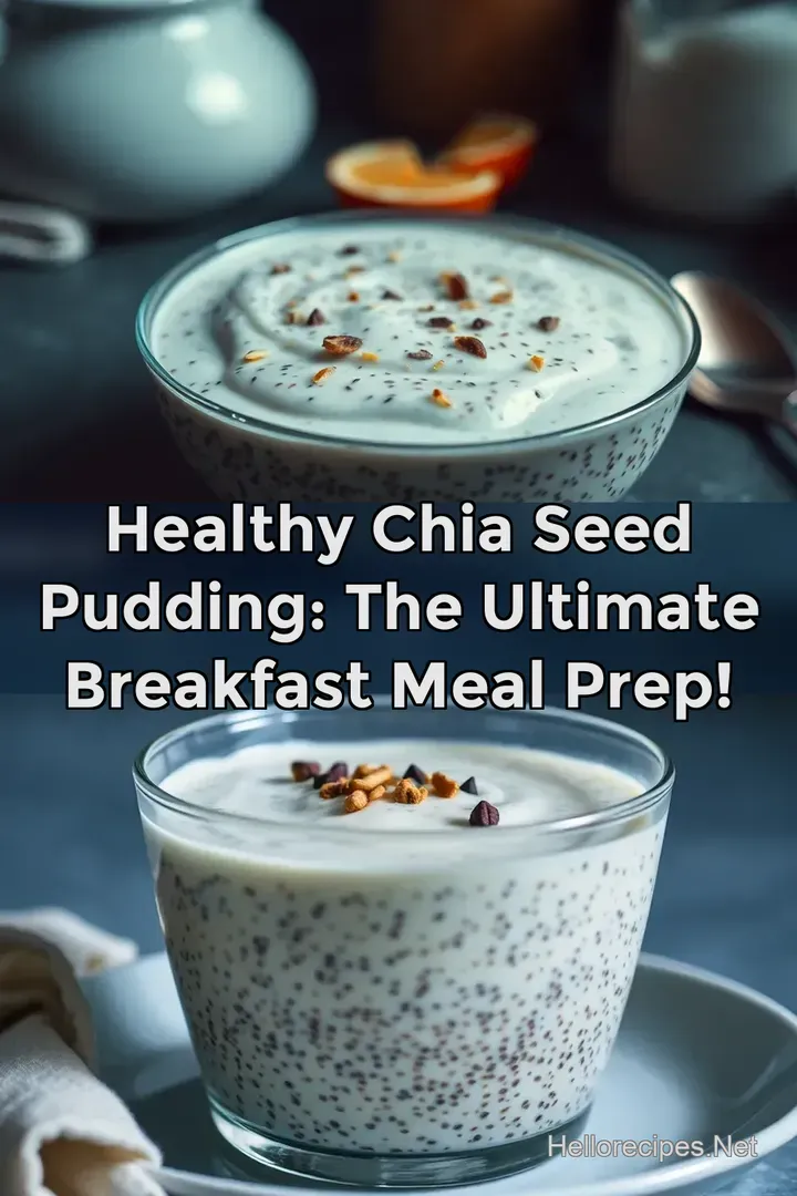 Healthy Chia Seed Pudding: The Ultimate Breakfast Meal Prep!