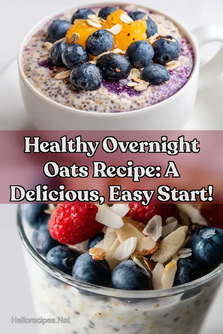 Healthy Overnight Oats Recipe: A Delicious Easy Start!