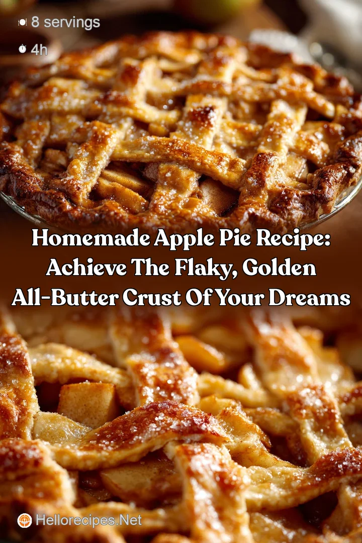 Homemade Apple Pie Recipe: Achieve the Flaky Golden All-Butter Crust of Your Dreams