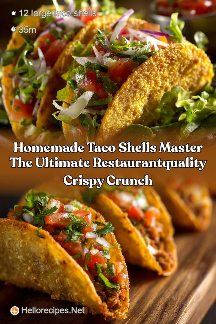 Homemade Taco Shells Master the Ultimate RestaurantQuality Crispy Crunch