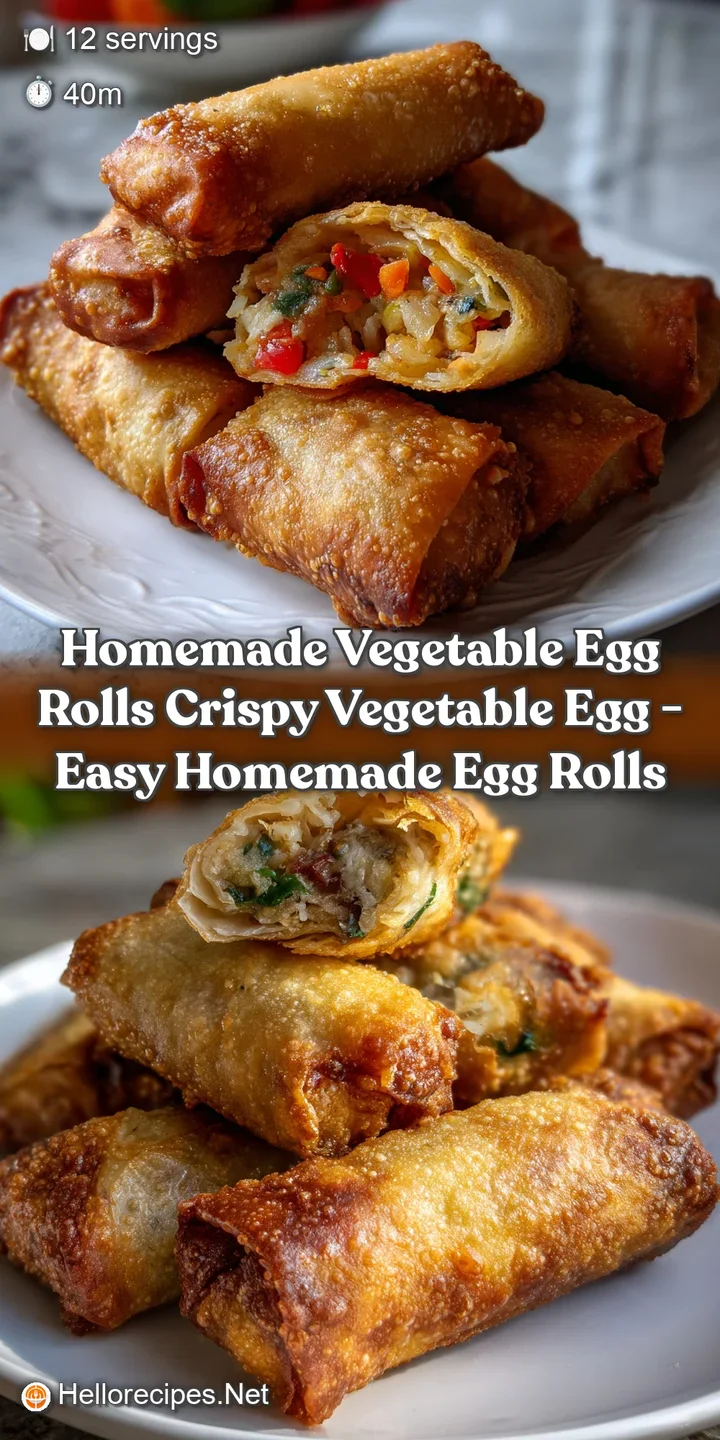 Homemade Vegetable Egg Rolls Crispy Vegetable Egg - Easy Homemade Egg Rolls