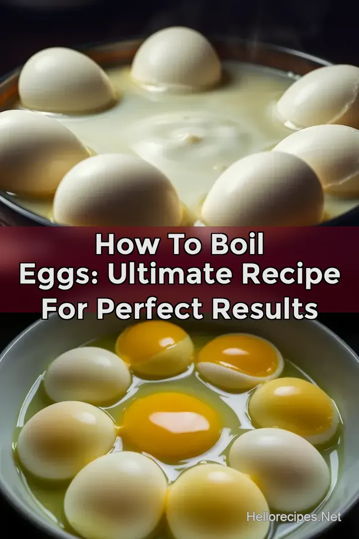 How to Boil Eggs: Ultimate Recipe for Perfect Results