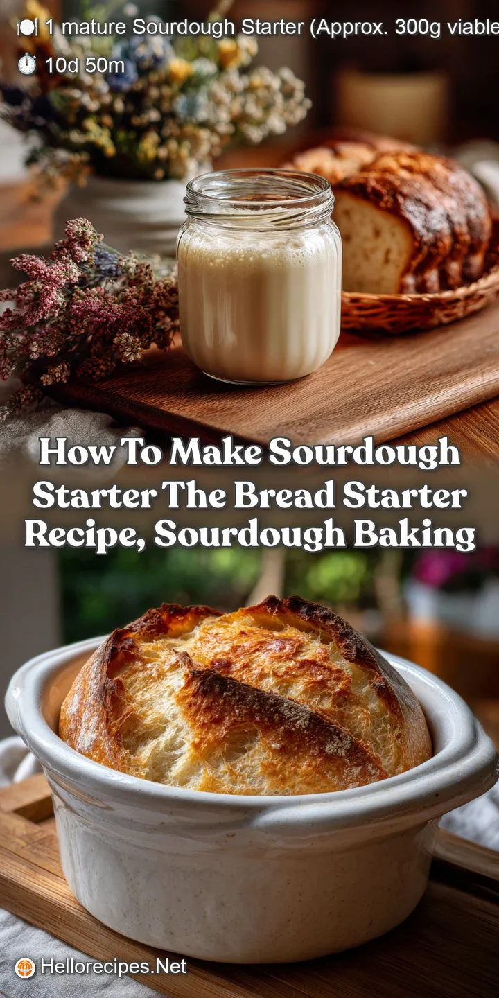 How to Make Sourdough Starter The Bread Starter Recipe Sourdough Baking