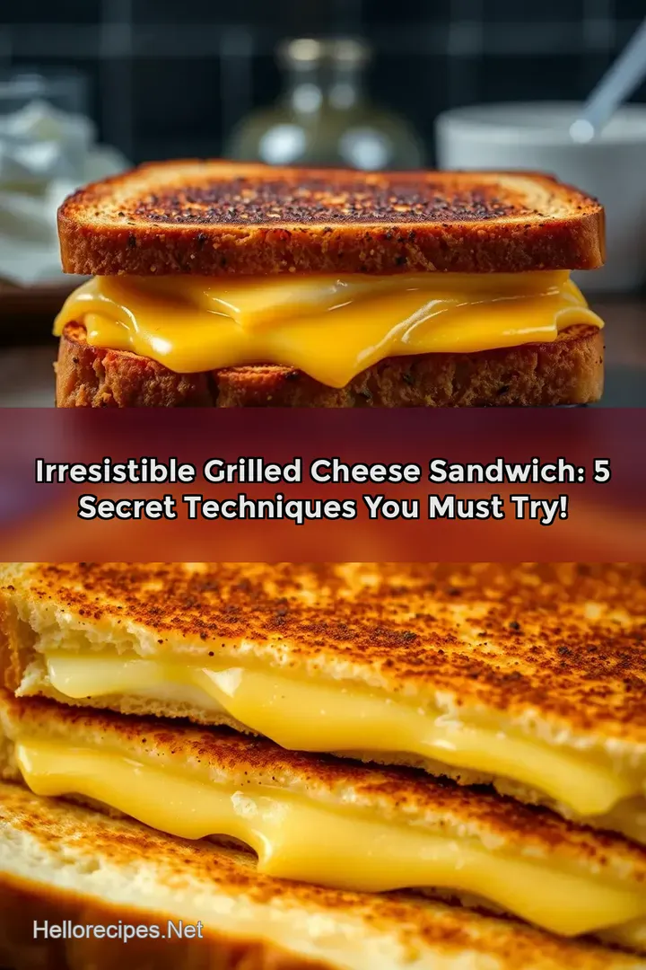 Irresistible Grilled Cheese Sandwich: 5 Secret Techniques You Must Try!