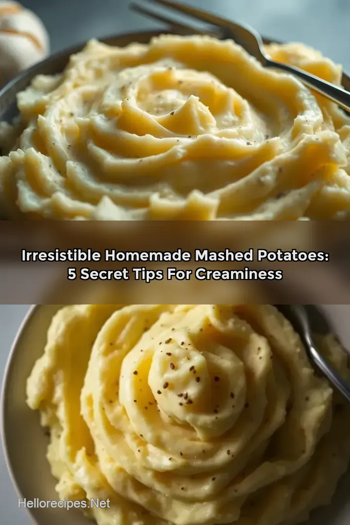 Irresistible Homemade Mashed Potatoes: 5 Secret Tips for Creaminess