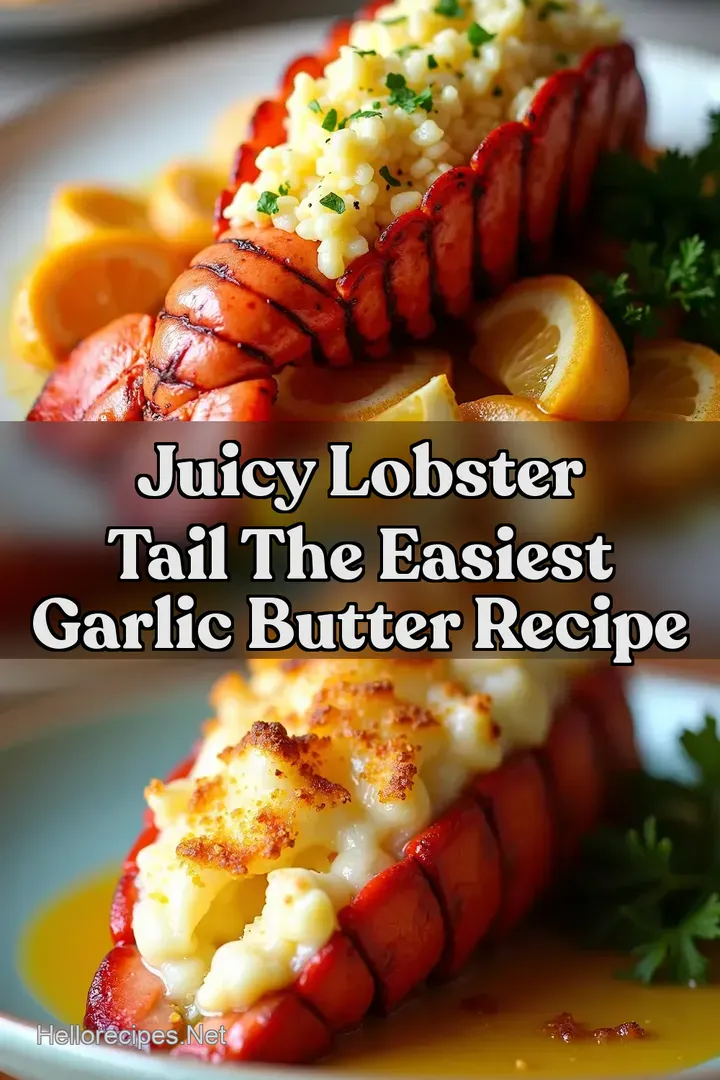 Juicy Lobster Tail The Easiest Garlic Butter Recipe