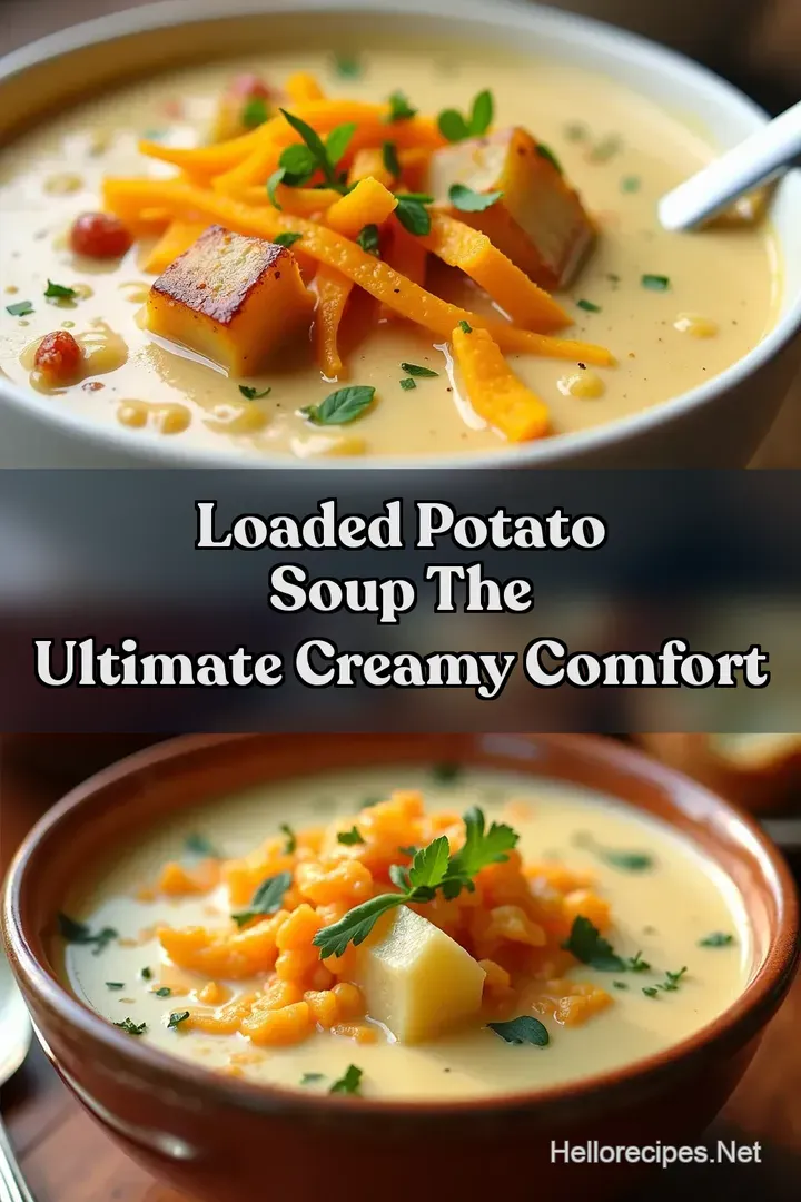 Loaded Potato Soup The Ultimate Creamy Comfort
