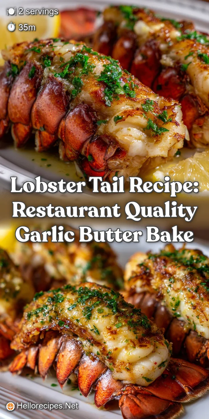 Lobster Tail Recipe: Restaurant Quality Garlic Butter Bake