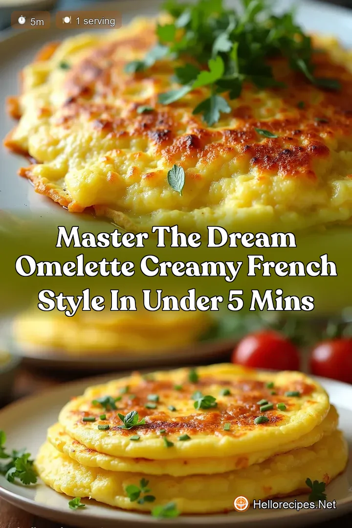 Master the Dream Omelette Creamy French Style in Under 5 Mins