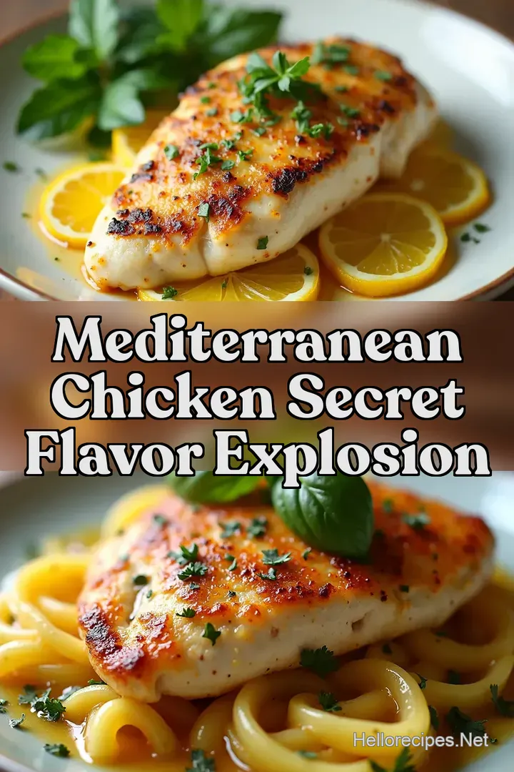 Mediterranean Chicken Secret Flavor Explosion