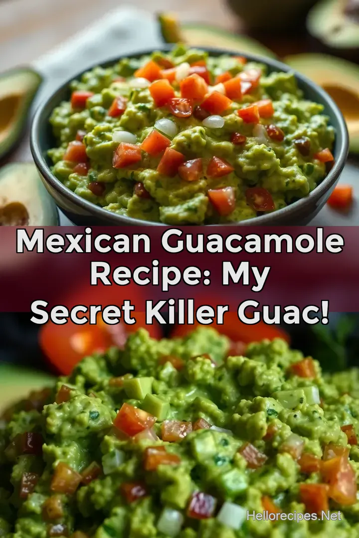Mexican Guacamole Recipe: My Secret Killer Guac!