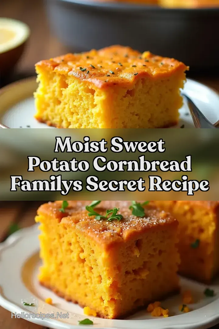 Moist Sweet Potato Cornbread Familys Secret Recipe