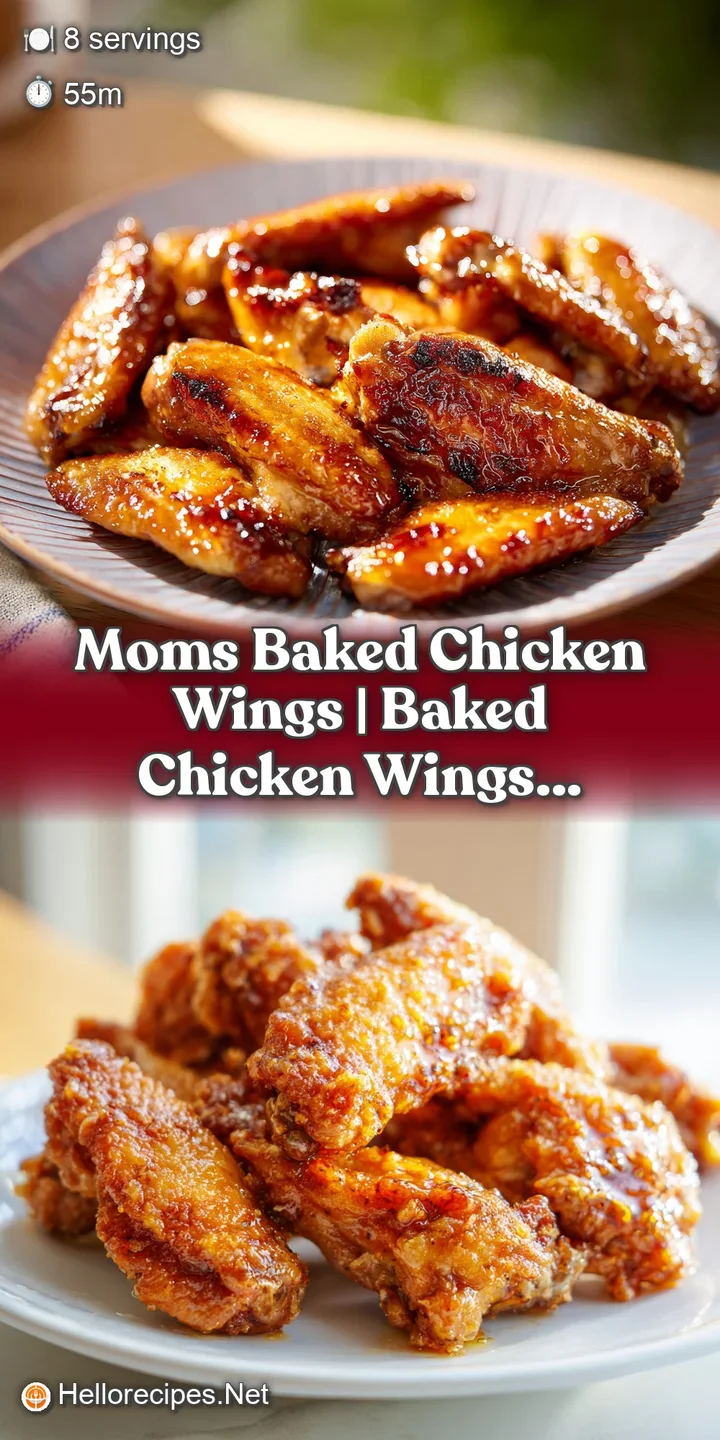 Extreme close-up of a glistening, golden-brown chicken wing showing the crispy texture of the baked skin.
