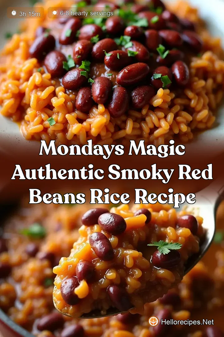 Mondays Magic Authentic Smoky Red Beans Rice Recipe