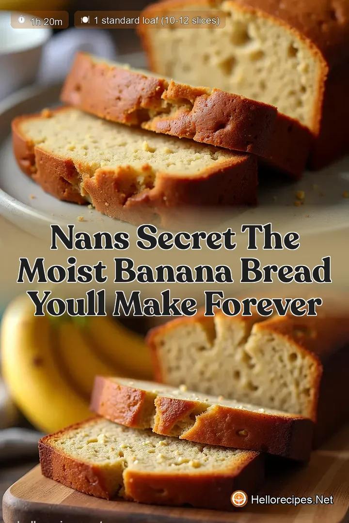 Nans Secret The Moist Banana Bread Youll Make Forever