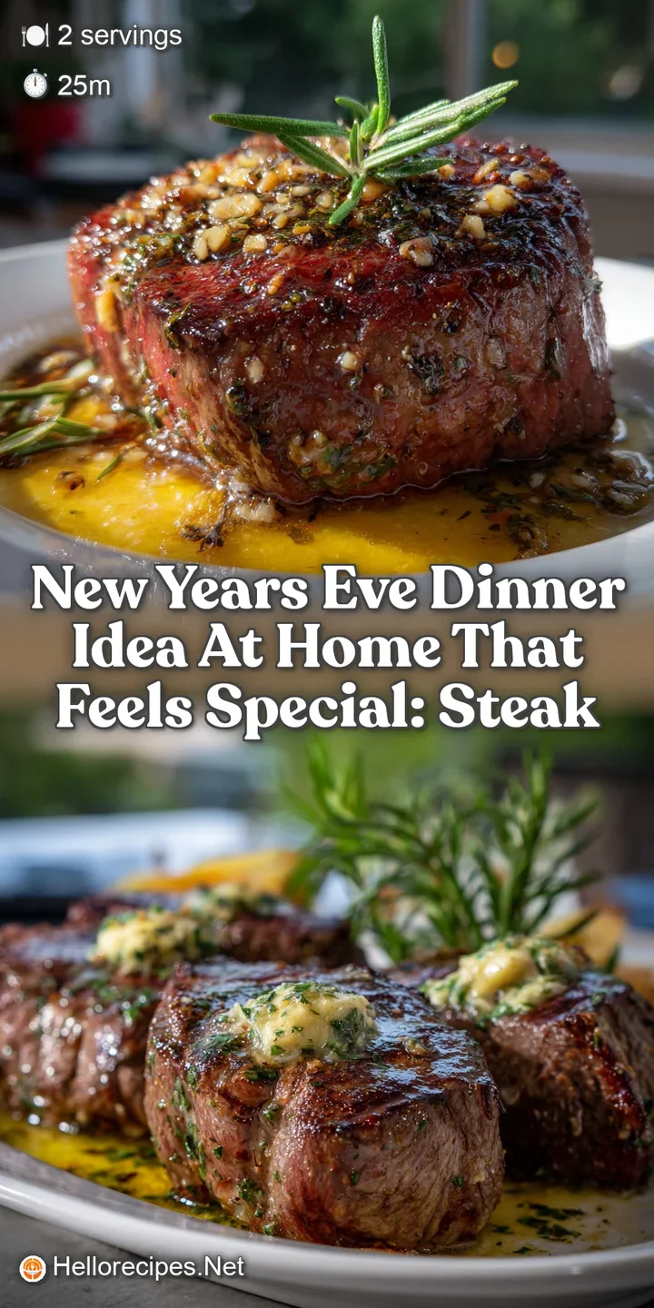 Close-up of a juicy, medium-rare steak glistening with rendered fat. The charred exterior contrasts the tender, pink inter...