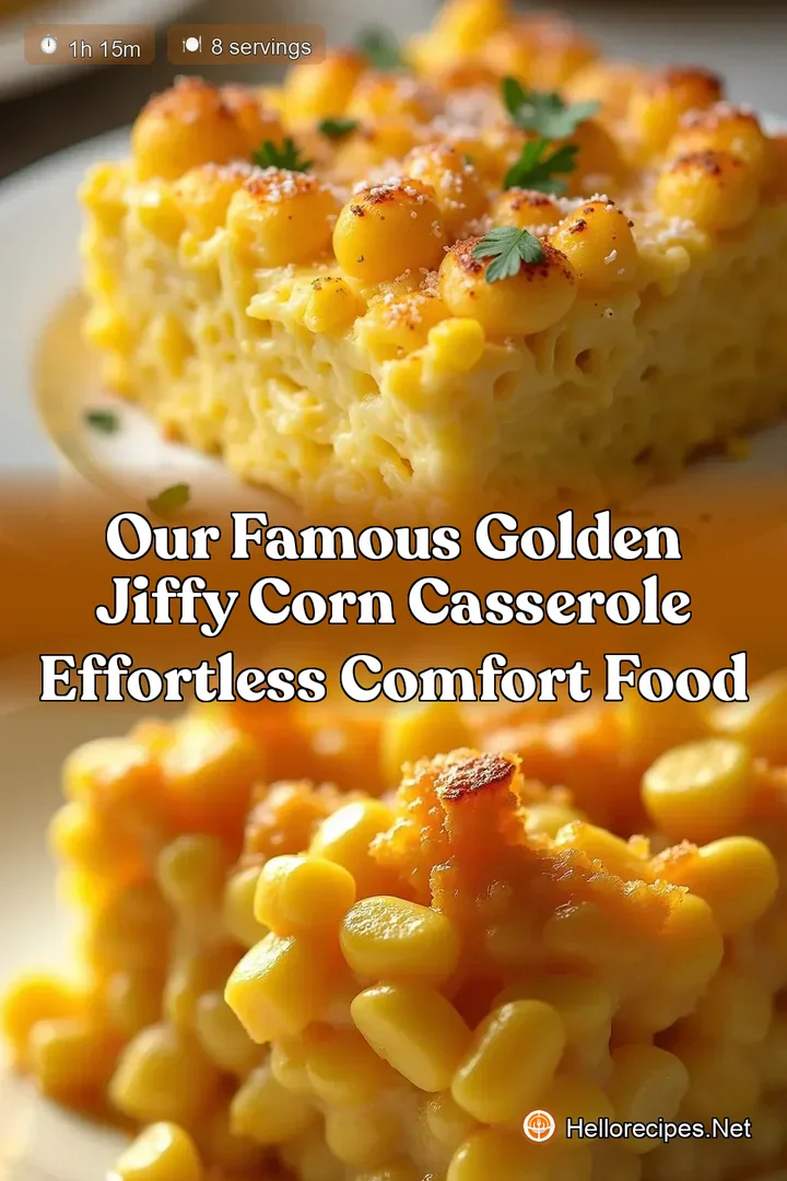 Our Famous Golden Jiffy Corn Casserole Effortless Comfort Food