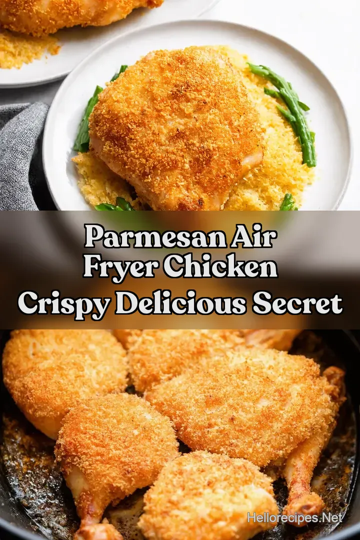 Parmesan Air Fryer Chicken Crispy Delicious Secret
