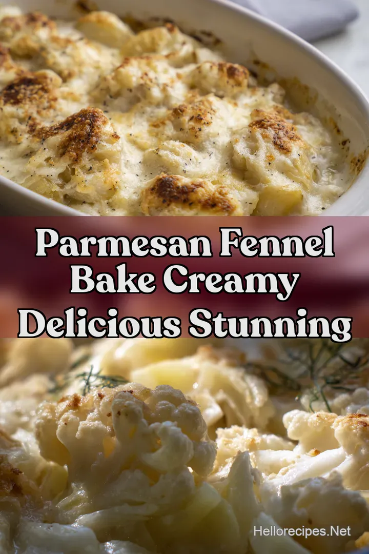 Parmesan Fennel Bake Creamy Delicious Stunning
