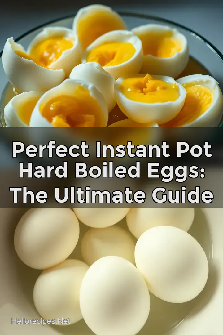 Perfect Instant Pot Hard Boiled Eggs: The Ultimate Guide