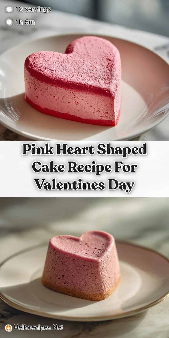 Close-up reveals the soft texture and vibrant pink hue of a frosted heart cake, promising a sweet, delightful bite.