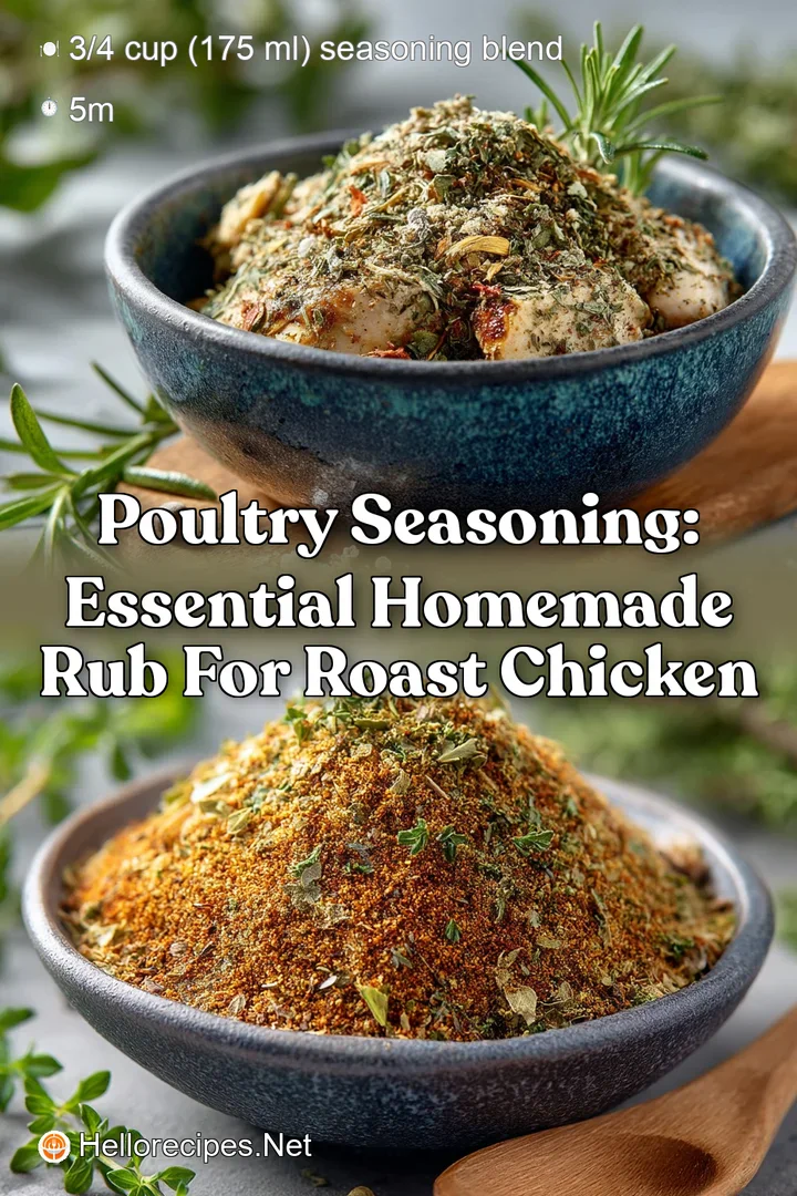 Poultry Seasoning: Essential Homemade Rub for Roast Chicken
