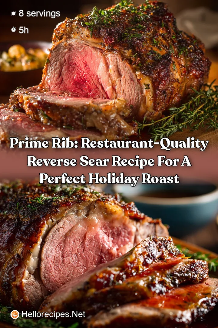 Prime Rib: Restaurant-Quality Reverse Sear Recipe for a Perfect Holiday Roast
