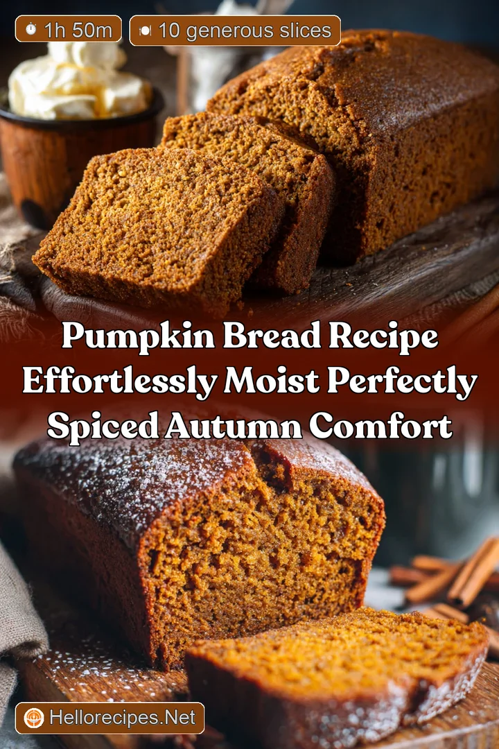 Pumpkin Bread Recipe Effortlessly Moist Perfectly Spiced Autumn Comfort