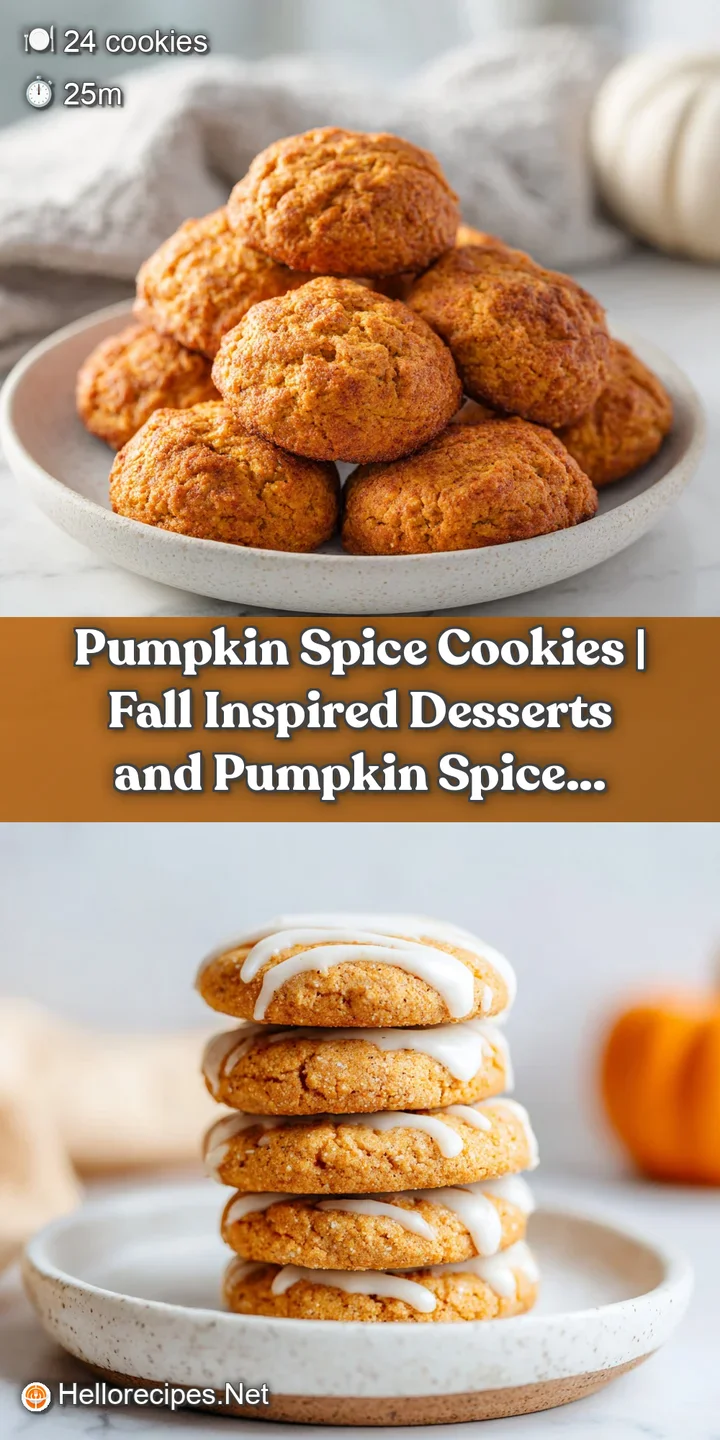 Close-up of a soft, chewy pumpkin cookie with a swirl of smooth cream cheese frosting and a hint of spice.