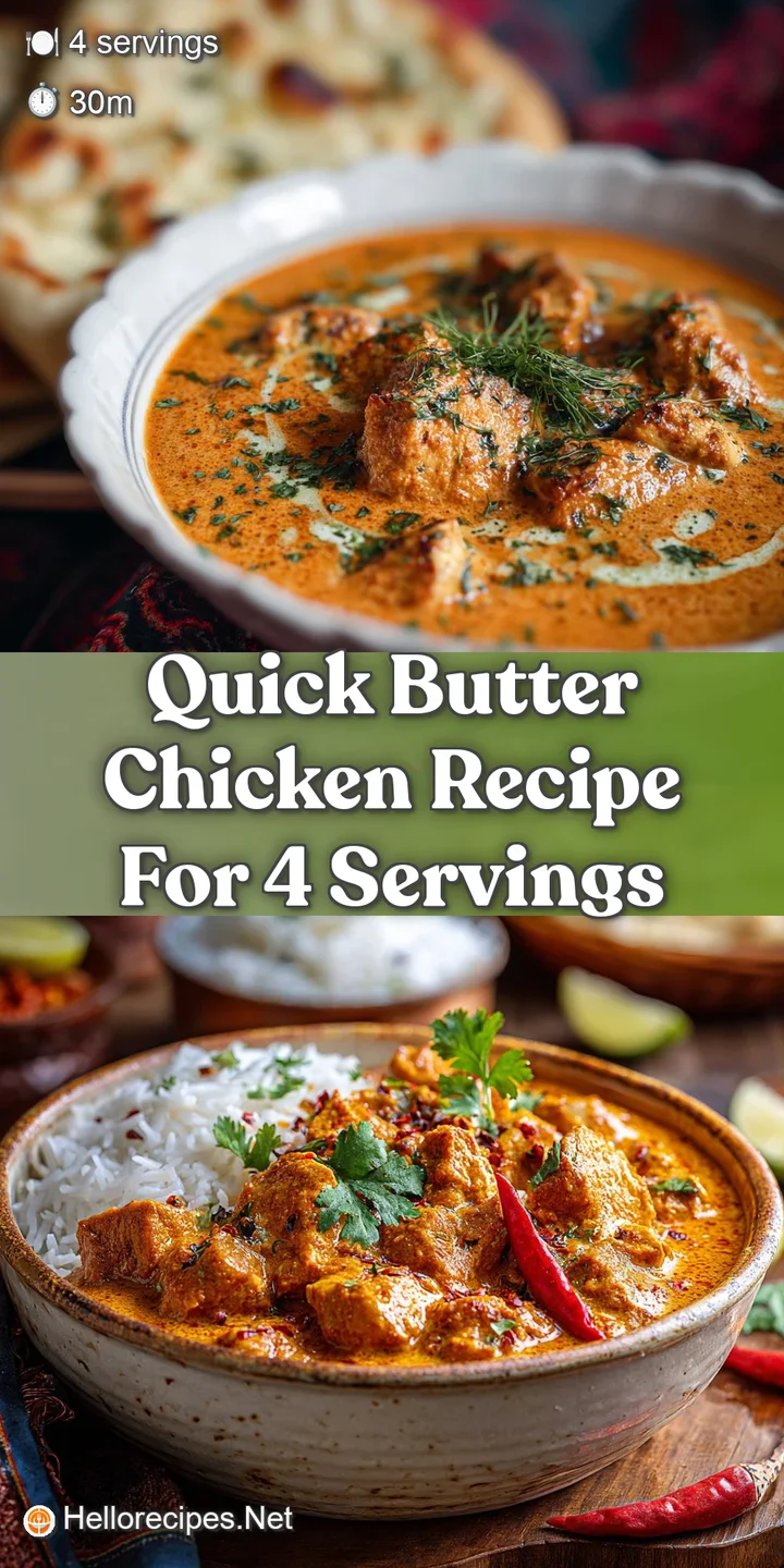 Close-up of glistening butter chicken chunks in a rich, velvety sauce, hints of warm spices visible, utterly appetizing.