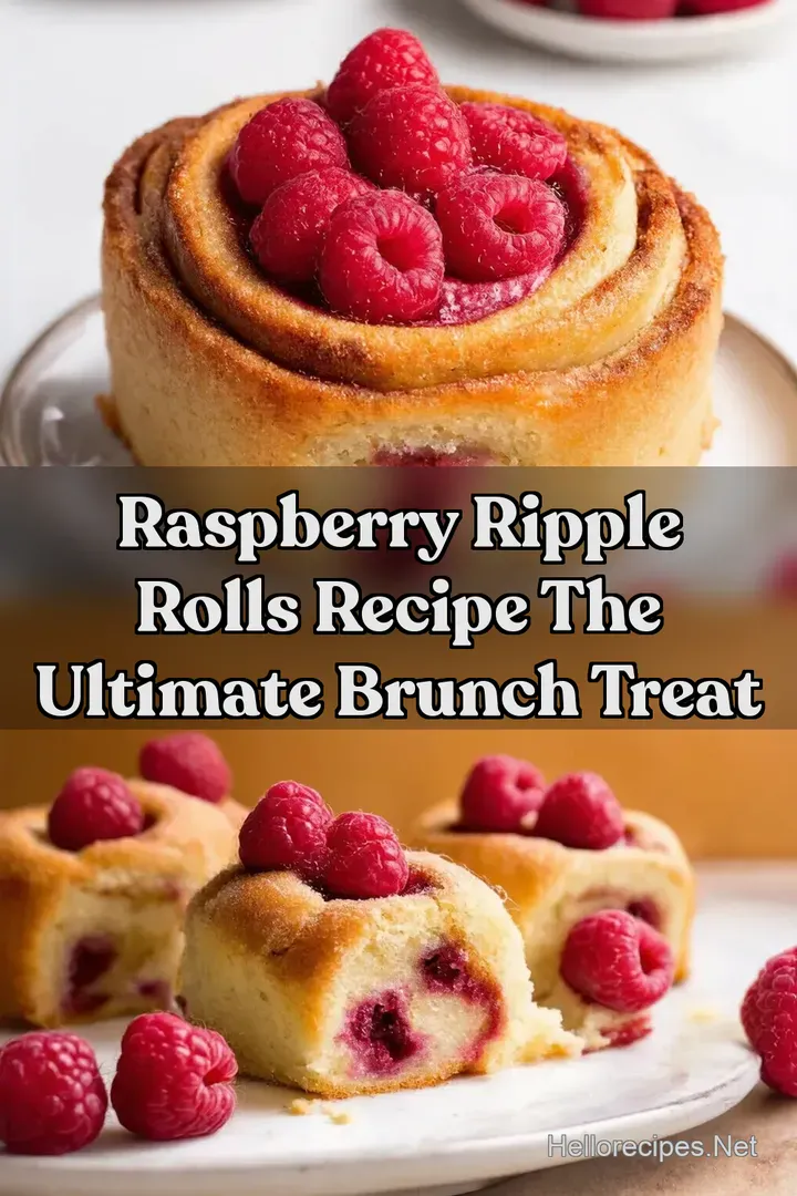 Raspberry Ripple Rolls Recipe The Ultimate Brunch Treat