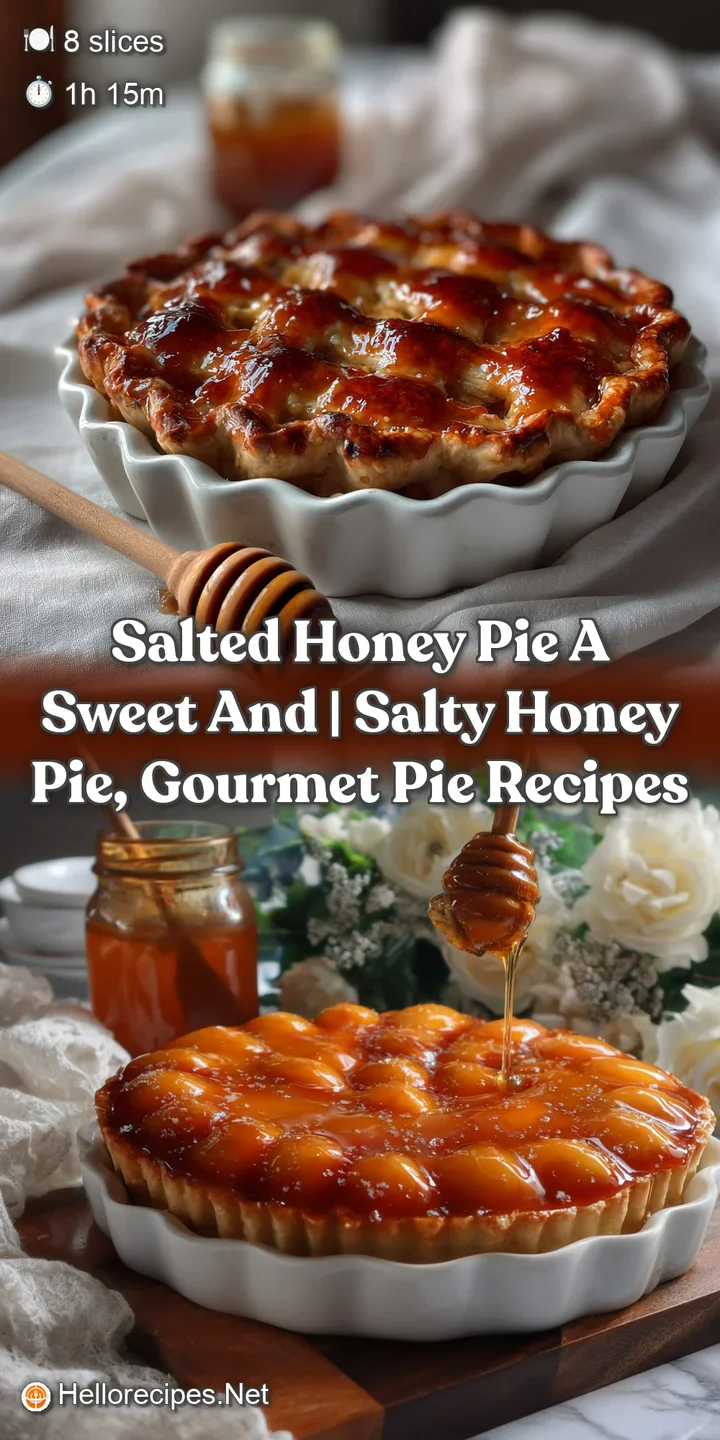 Salted Honey Pie A Sweet and | Salty Honey Pie Gourmet Pie Recipes