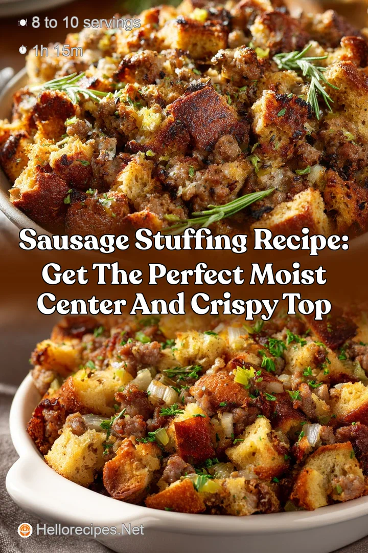 Sausage Stuffing Recipe: Get the Perfect Moist Center and Crispy Top