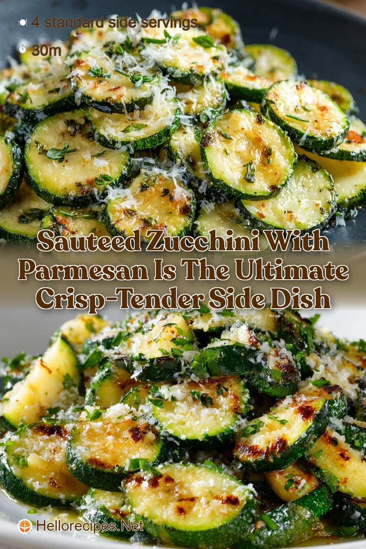 Sauteed Zucchini with Parmesan is the Ultimate Crisp-Tender Side Dish