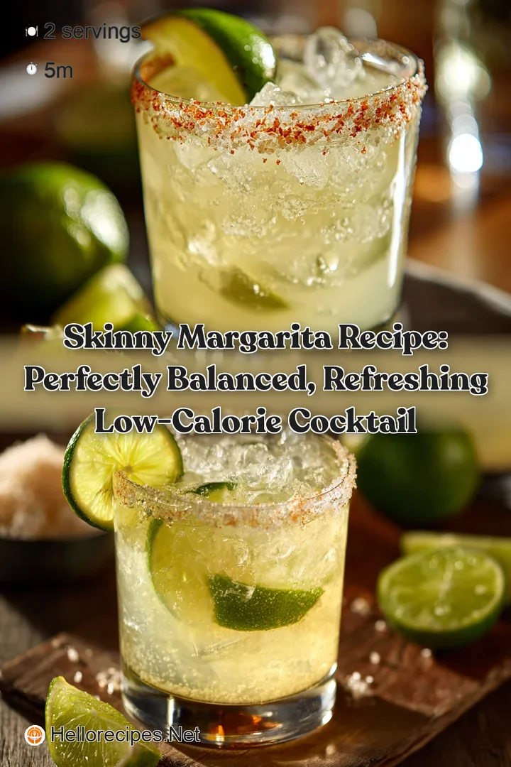 Skinny Margarita Recipe: Perfectly Balanced Refreshing Low-Calorie Cocktail