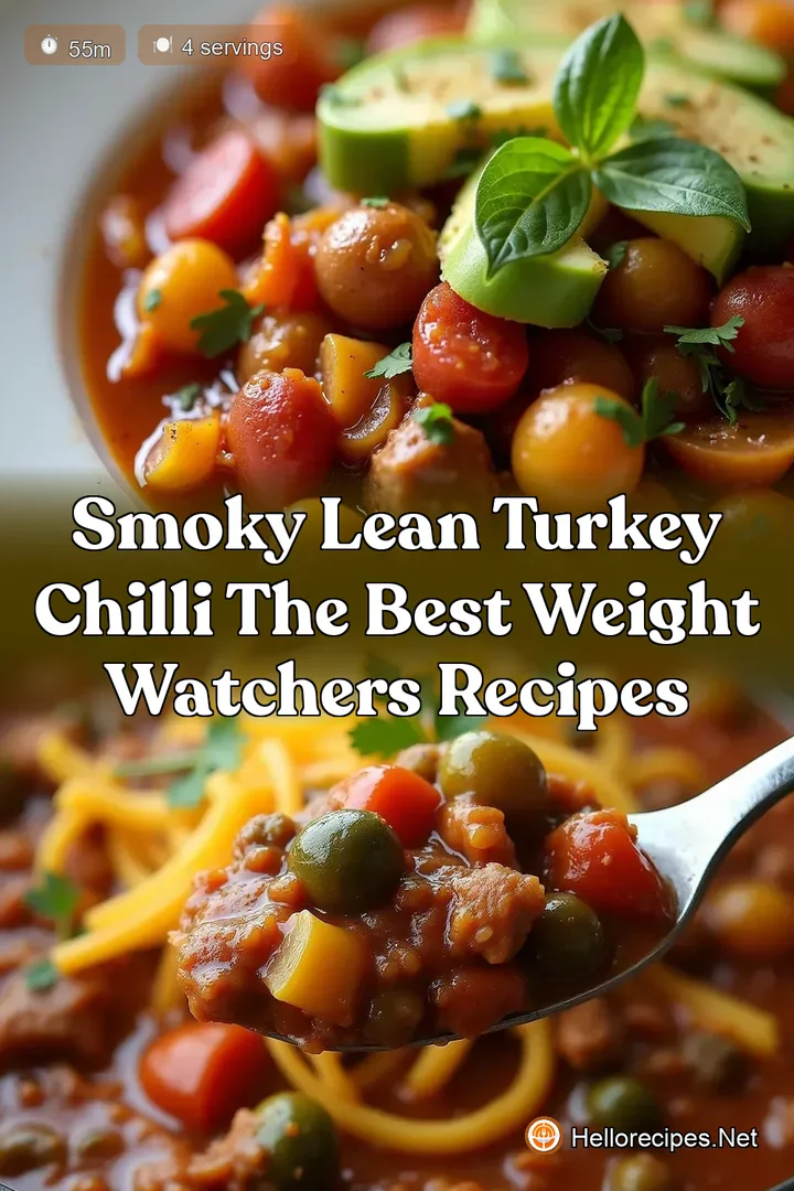 Smoky Lean Turkey Chilli The Best Weight Watchers Recipes
