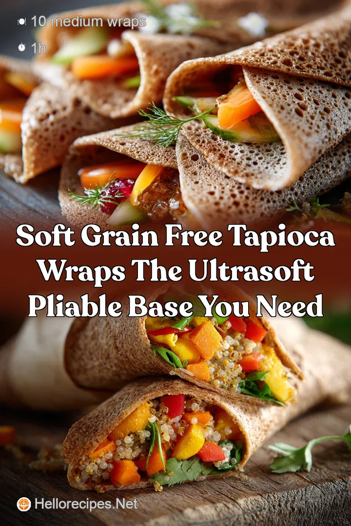 Soft Grain Free Tapioca Wraps The UltraSoft Pliable Base You Need