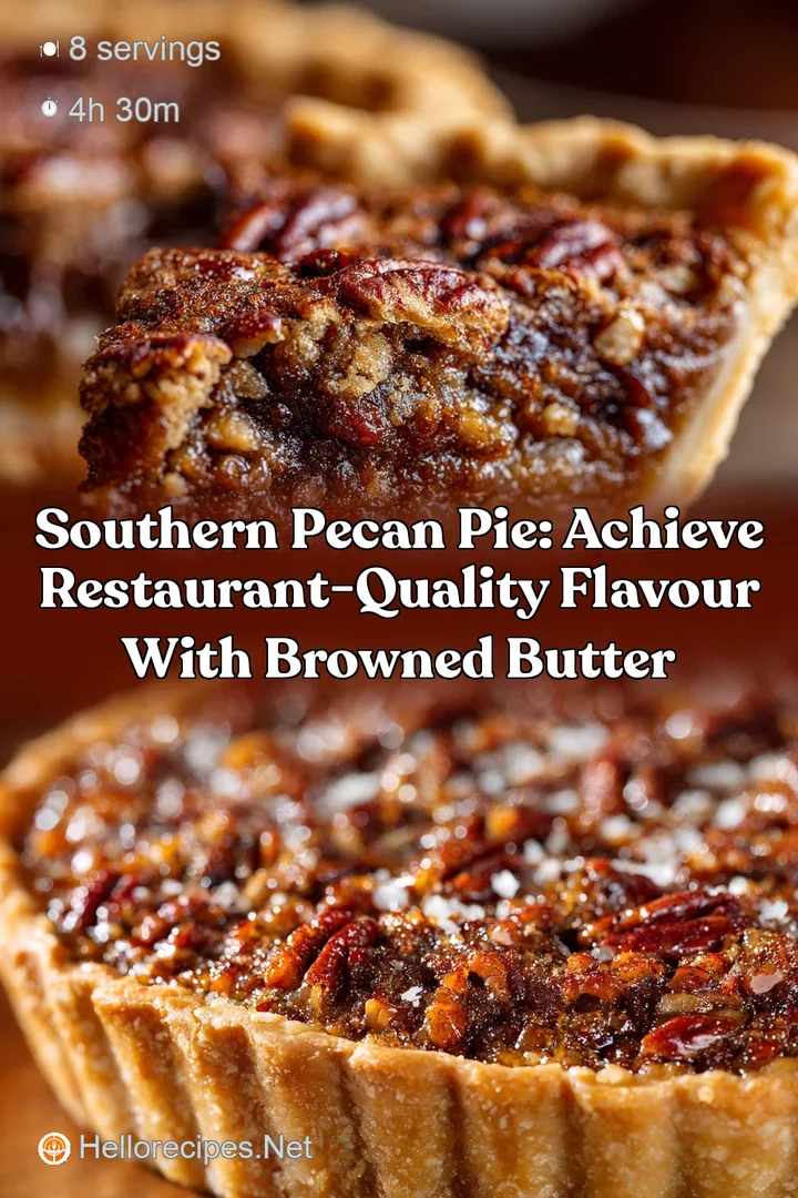 Southern Pecan Pie: Achieve Restaurant-Quality Flavour with Browned Butter