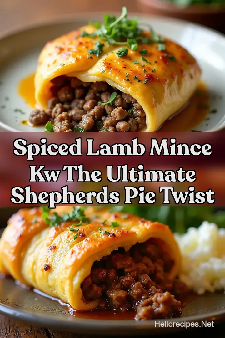Spiced Lamb Mince kw The Ultimate Shepherds Pie Twist