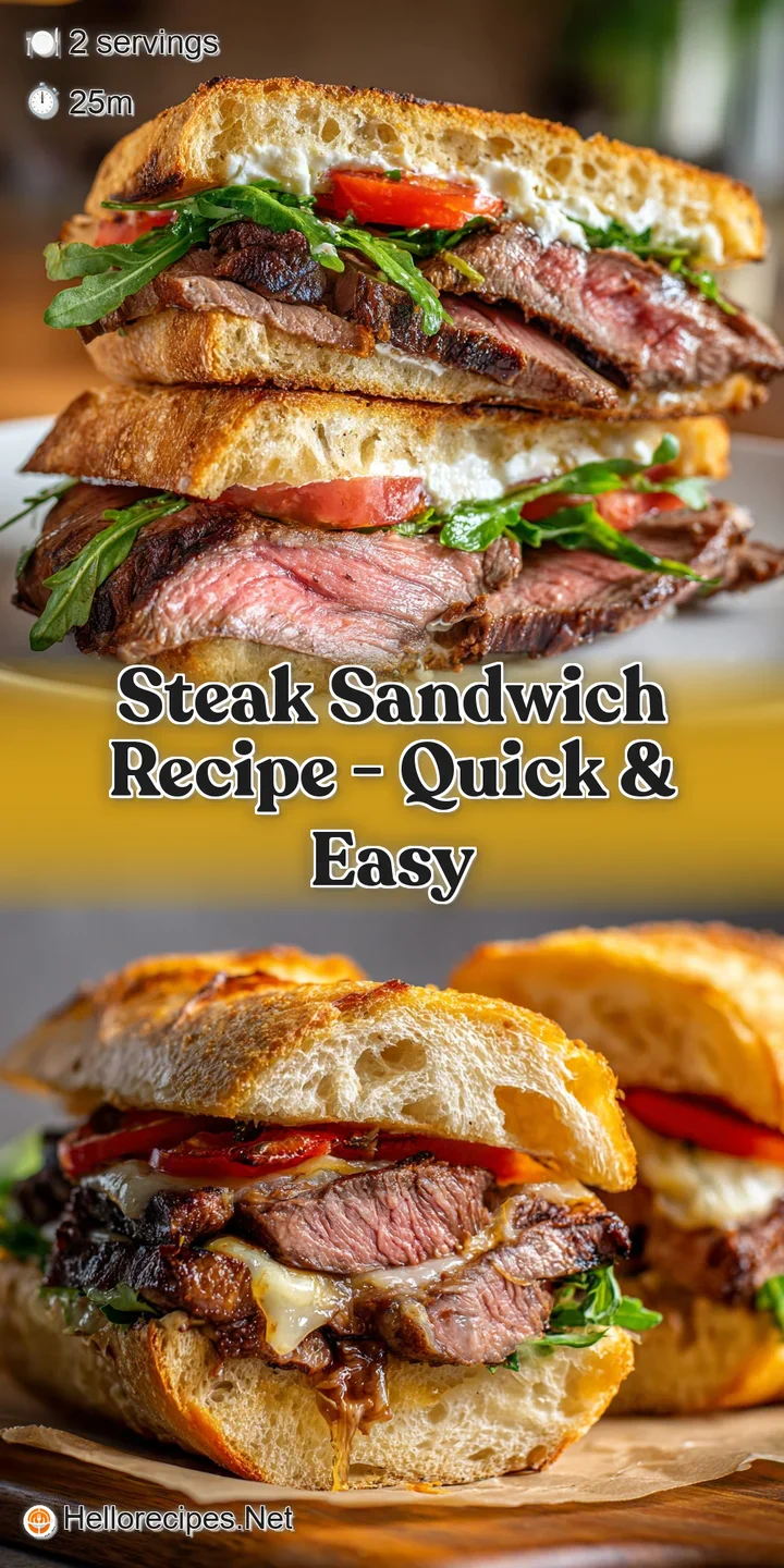 Close-up of a steak sandwich featuring tender, browned steak, gooey melted cheese, fresh lettuce, and golden toasted bread.