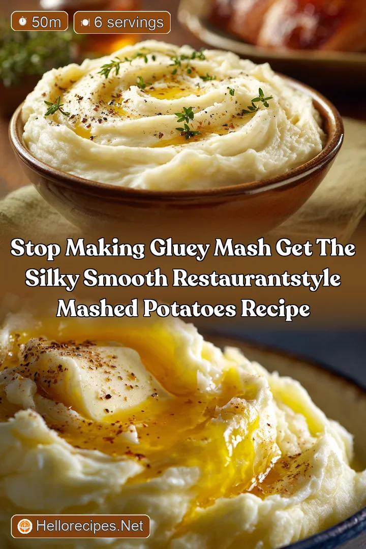 Stop Making Gluey Mash Get the Silky Smooth RestaurantStyle Mashed Potatoes Recipe