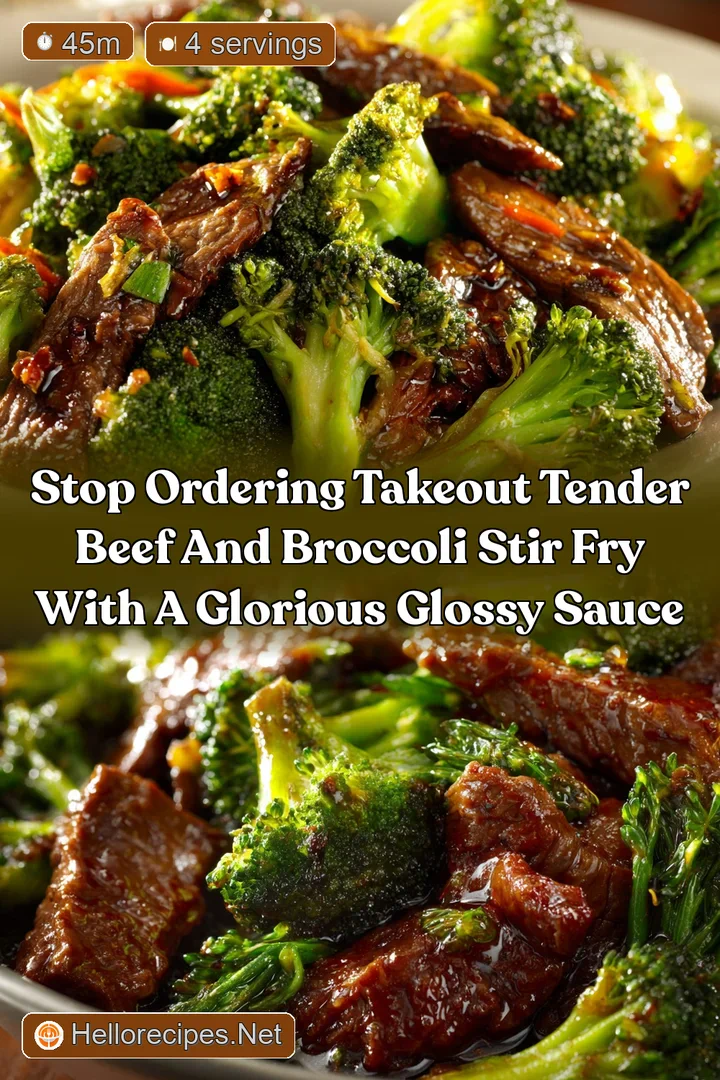 Stop Ordering Takeout Tender Beef and Broccoli Stir Fry with a Glorious Glossy Sauce