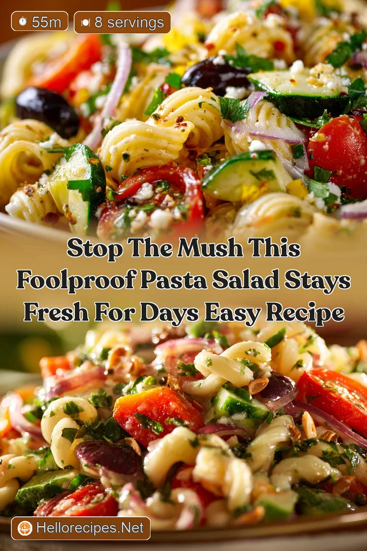 Stop the Mush This Foolproof Pasta Salad Stays Fresh for Days Easy Recipe