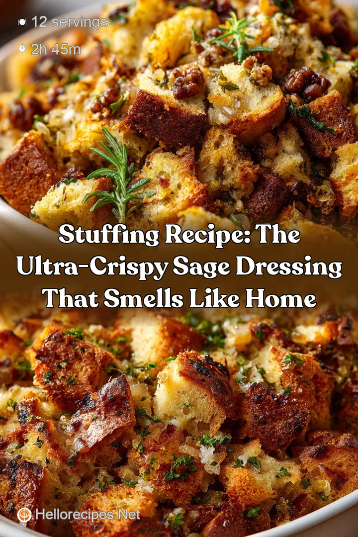 Stuffing Recipe: The Ultra-Crispy Sage Dressing That Smells Like Home