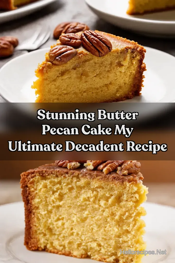 Stunning Butter Pecan Cake My Ultimate Decadent Recipe