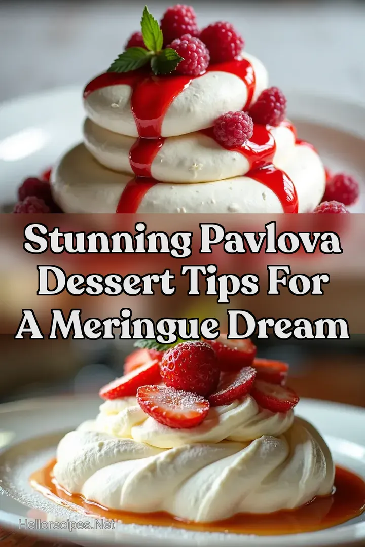 Stunning Pavlova Dessert Tips for a Meringue Dream