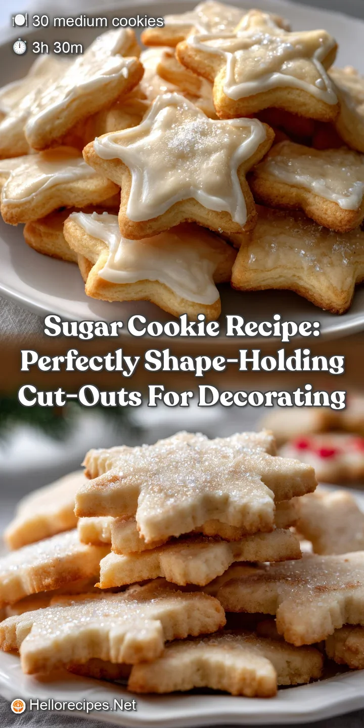 Sugar Cookie Recipe: Perfectly Shape-Holding Cut-Outs For Decorating