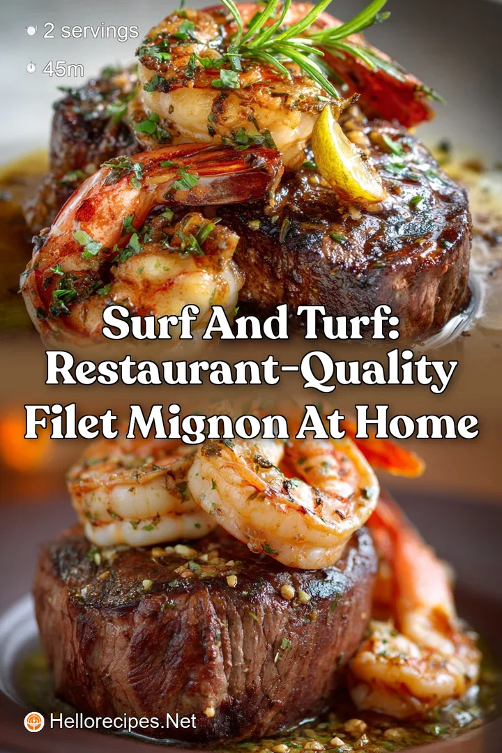 Surf and Turf: Restaurant-Quality Filet Mignon at Home