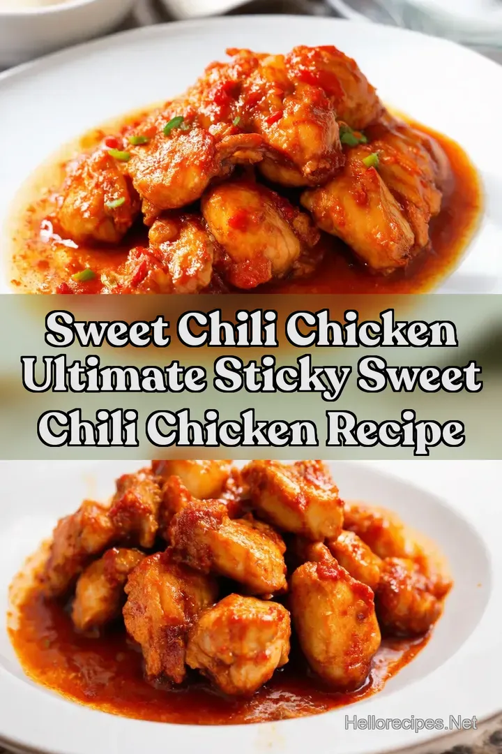 Sweet Chili Chicken Ultimate Sticky Sweet Chili Chicken Recipe