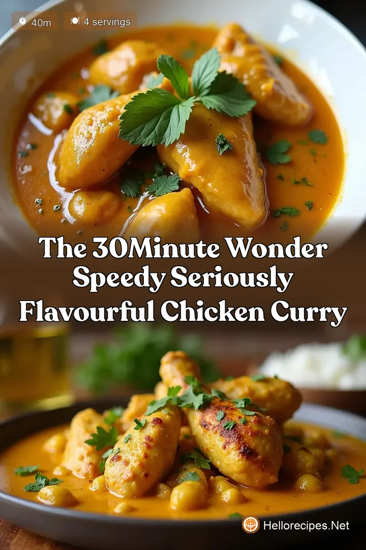 The 30Minute Wonder Speedy Seriously Flavourful Chicken Curry